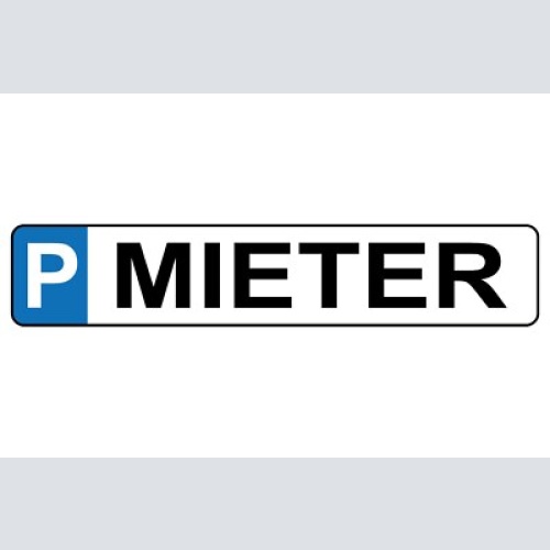 Schild mitarbeiter parkplatz parken firma angestellter 46 x 10 blech od. holz