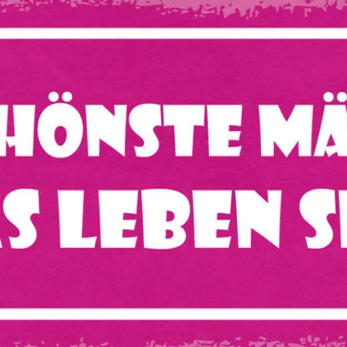 Schild Das Schönste Märchen Ist Das Leben Selbst Geschichte 27x10 Blech od.Holz