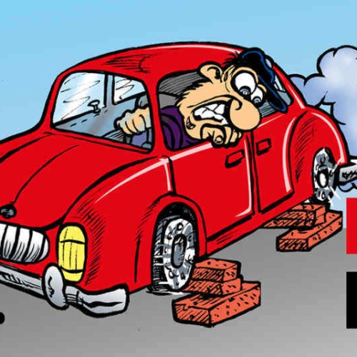 Schild Wer Hier Parkt Fährt Auf Felgen Heim Parken Auto 27 x 10 Blech od. Holz