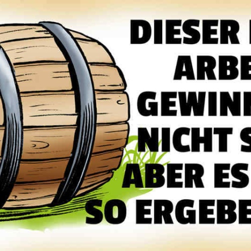 Schild Dieser Betrieb Arbeitet Ohne Gewinn Nicht So Geplant Hat Sich So Ergeben