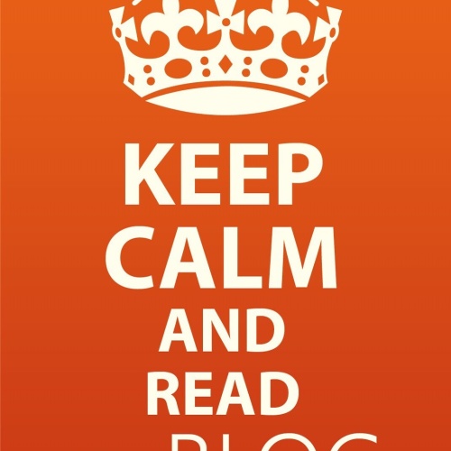 Schild Keep Calm Read My Blog lesen Weblog 12x18 / 20x30 / 30x40 Blech od. Holz