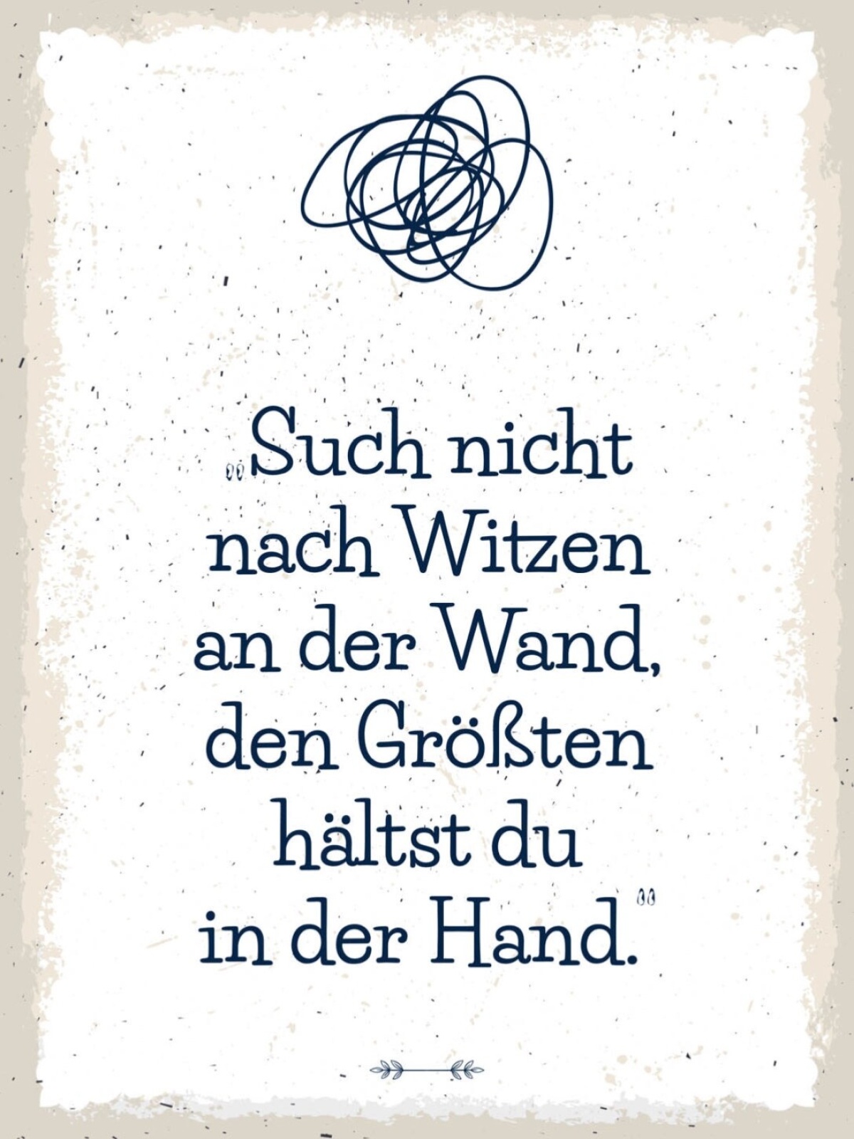 Schild Such Nicht Nach Witzen Wand Größten Hand 12x18 20x30 30x40 Blech/Holz