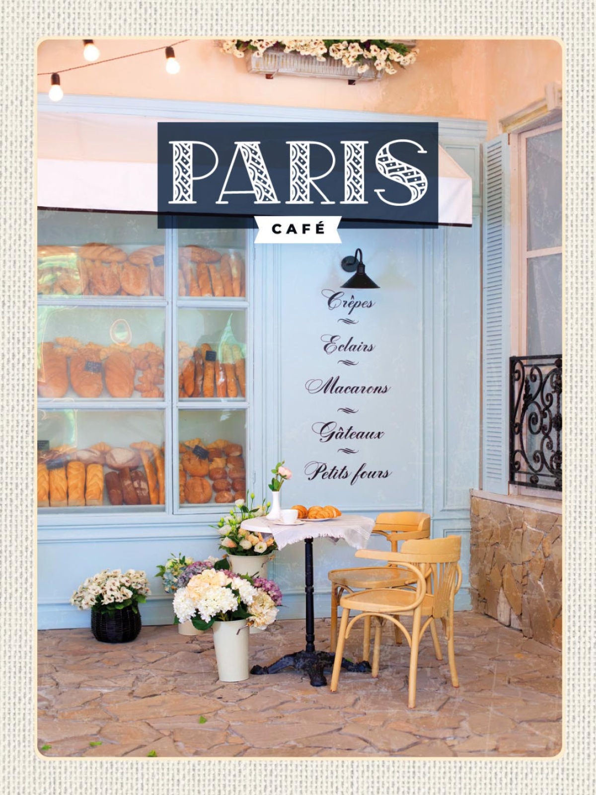 Schild Paris France Frankreich Café Kaffee Haus 12x18 20x0 30x40 Blech od. Holz