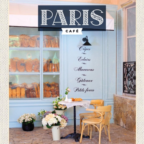 Schild Paris France Frankreich Café Kaffee Haus 12x18 20x0 30x40 Blech od. Holz