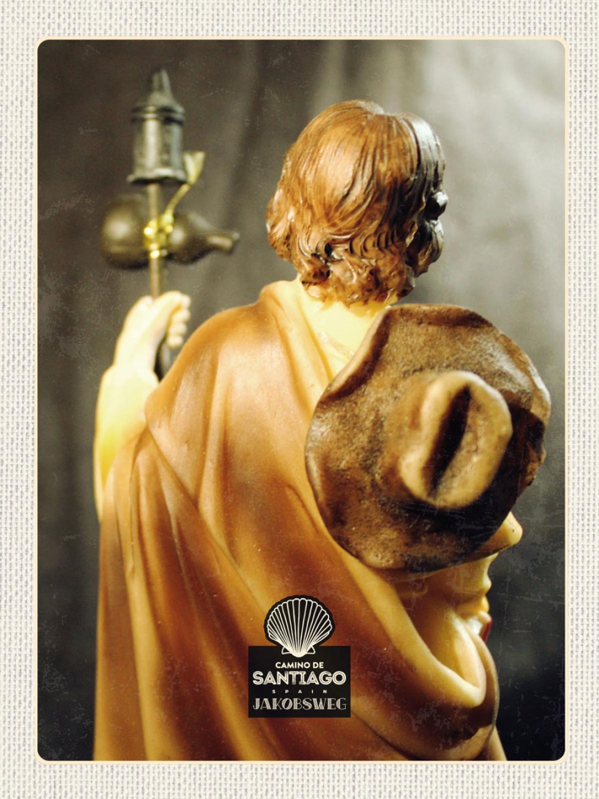 Schild Camino De Santiago Jakobsweg Jakobus Spain E 12x18 20x30 30x40 Blech/Holz