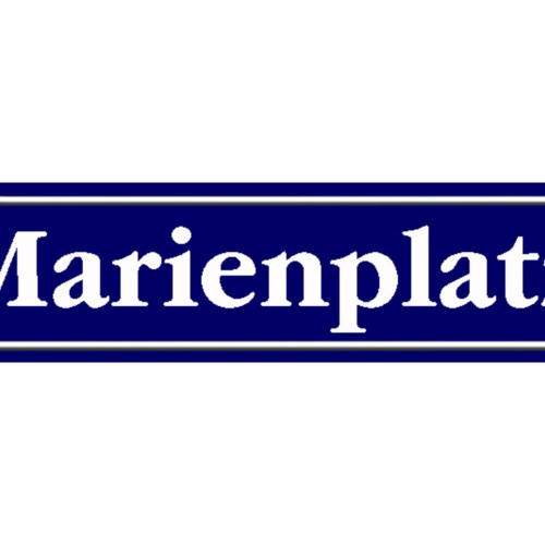 Schild Marien Platz München Bayern Deutschland Ort Straße 46 x 10 Blech od. Holz