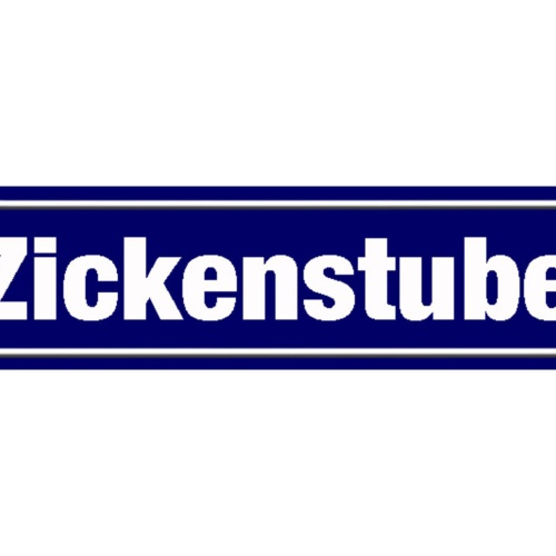 Schild Zicken Stube Zickig Frau Mädchen Ort Straße Platz 46 x 10 Blech od. Holz