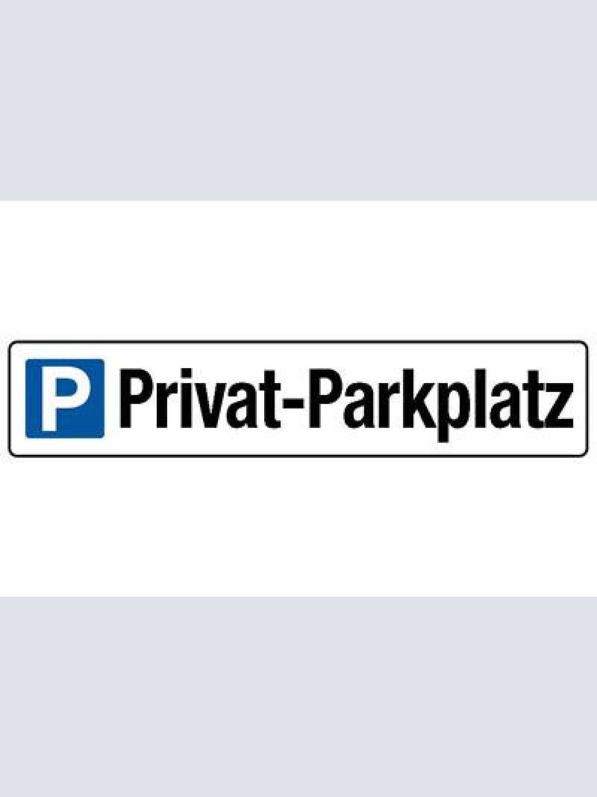 Schild privat parkplatz parken reserviert auto haus 46 x 10 blech od. holz
