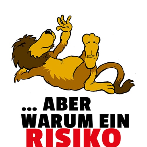 Schild Spruch Arbeit hat noch keinen umgebracht aber warum ein Risiko eingehe JW