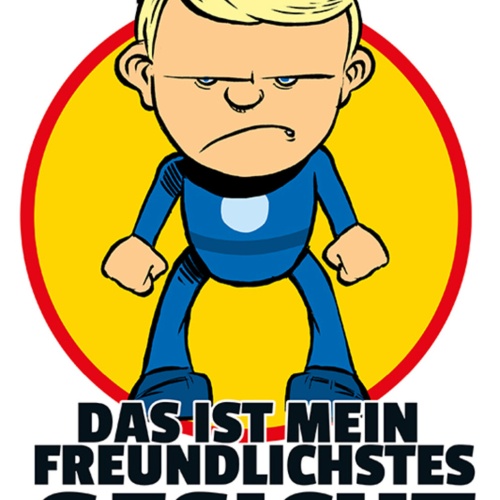 Schild Spruch Das ist mein freundlichstes Gesicht Kind Ärger Wut JW