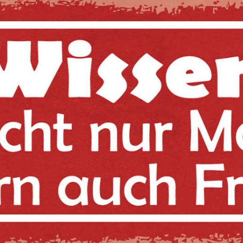 Schild Wissen Ist Nicht Nur Macht Sondern Auch Freiheit 27x10 Blech od.Holz