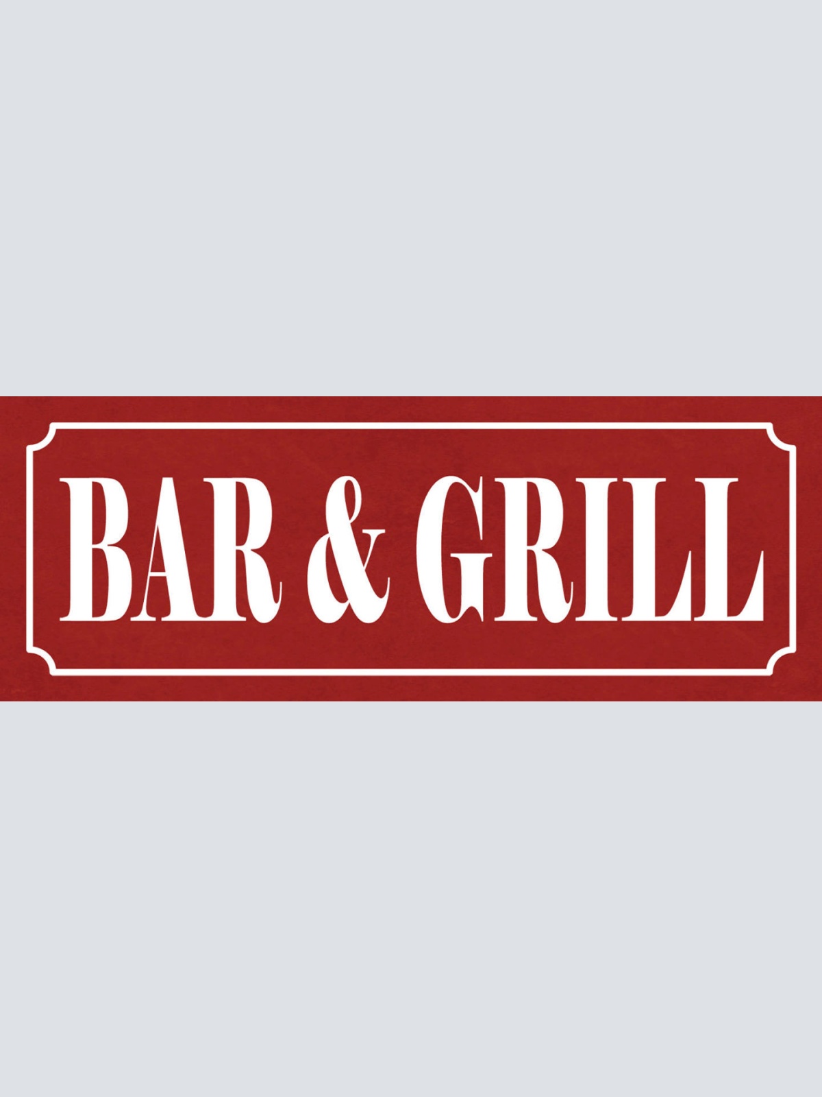Schild Barbeque BBQ Grill Griller Grillen Restaurant Imbiss 27x10 Blech od.Holz