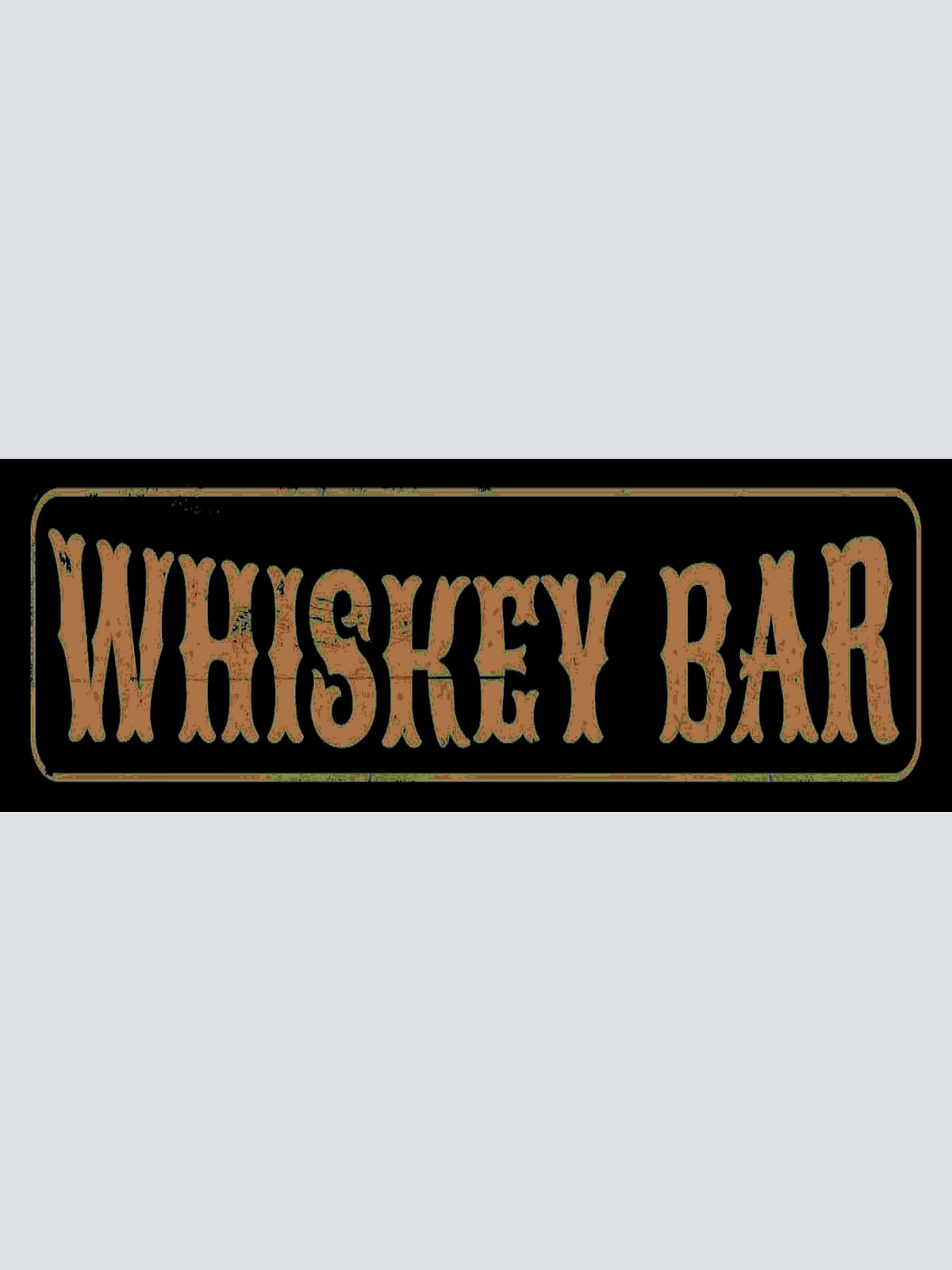 Schild Whiskey Bar Alkohol Lokal Spirituose Trinken Glas 27x10 Blech od.Holz