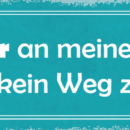 Schild Mit Dir An Meiner Seite Ist Mir Kein Weg Zu Weit 27x10 Blech od.Holz