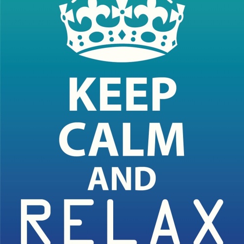 Schild Keep Calm Relax Ruhe Friday Freitag 12x18 / 20x30 / 30x40 Blech od.Holz
