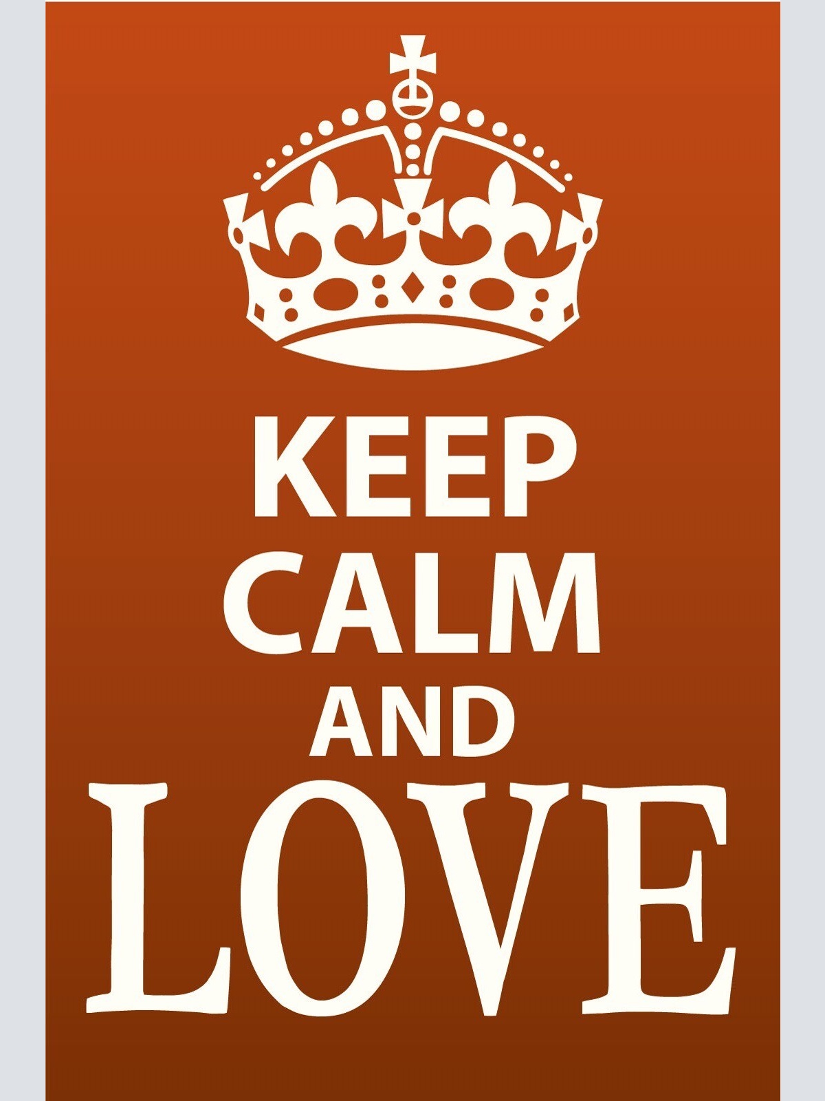 Schild Keep Calm Love Liebe Ehe Beziehung 12x18 / 20x30 / 30x40 Blech od.Holz
