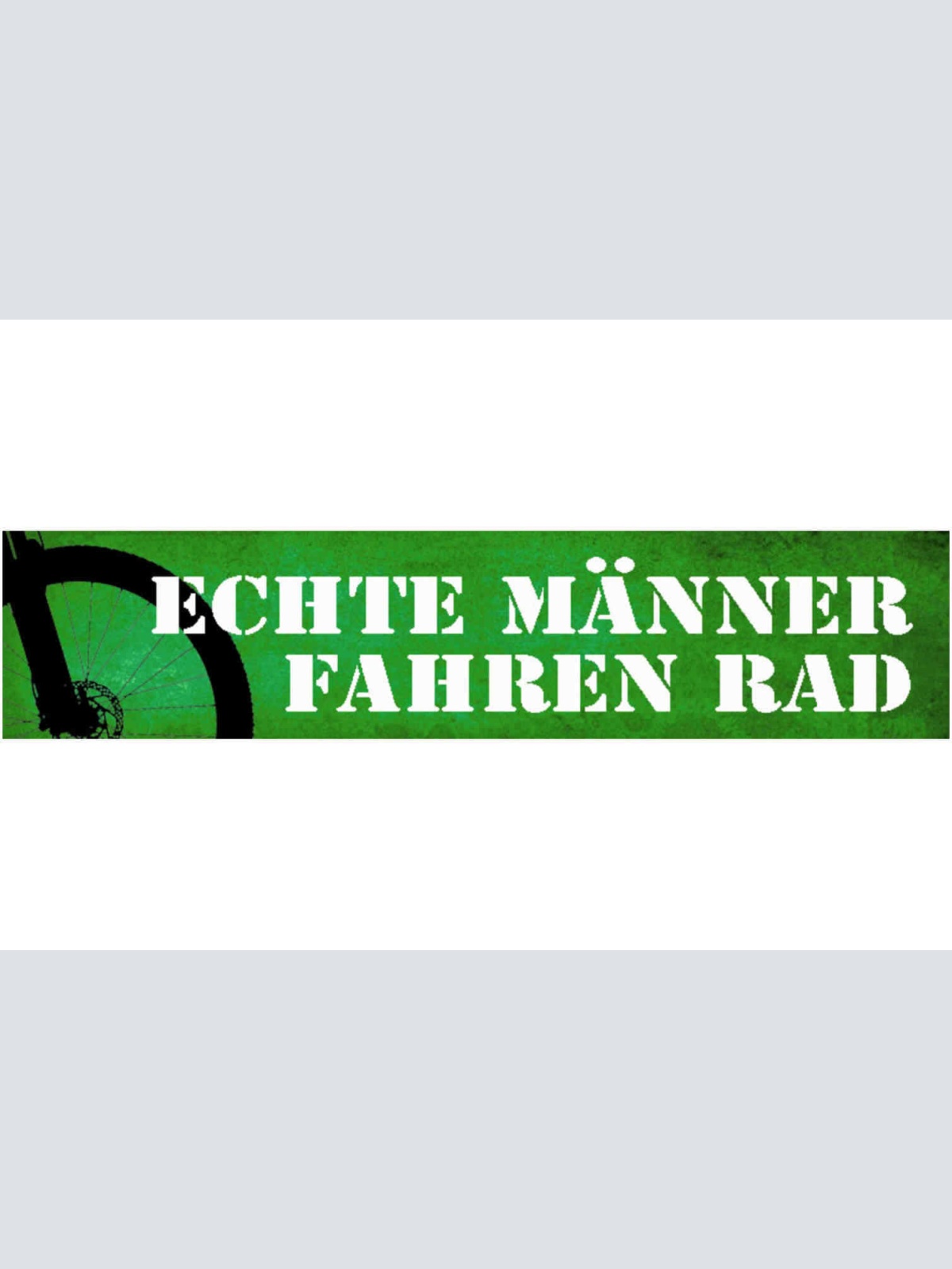 Schild Echte Männer Fahren Rad Fahrrad Fahrer Biker Bike 46 x 10 Blech od. Holz