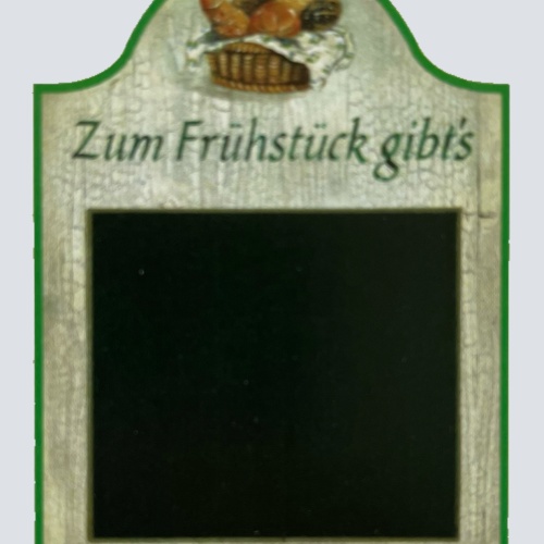 Nostalgie Holzschild Zum Frühstück Gibt's Tafel Stil Frühstücken Essen Schild