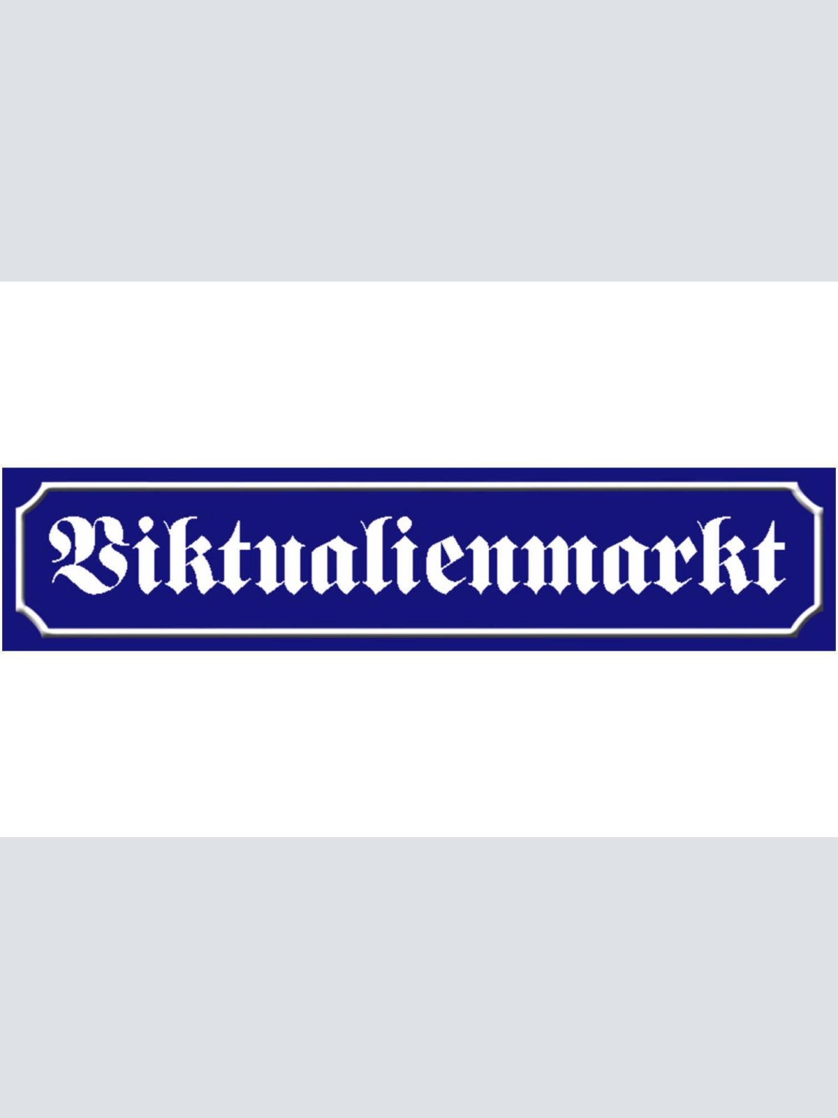 Schild Viktualien Markt München Bayern Ort Straße Platz 46 x 10 Blech od. Holz