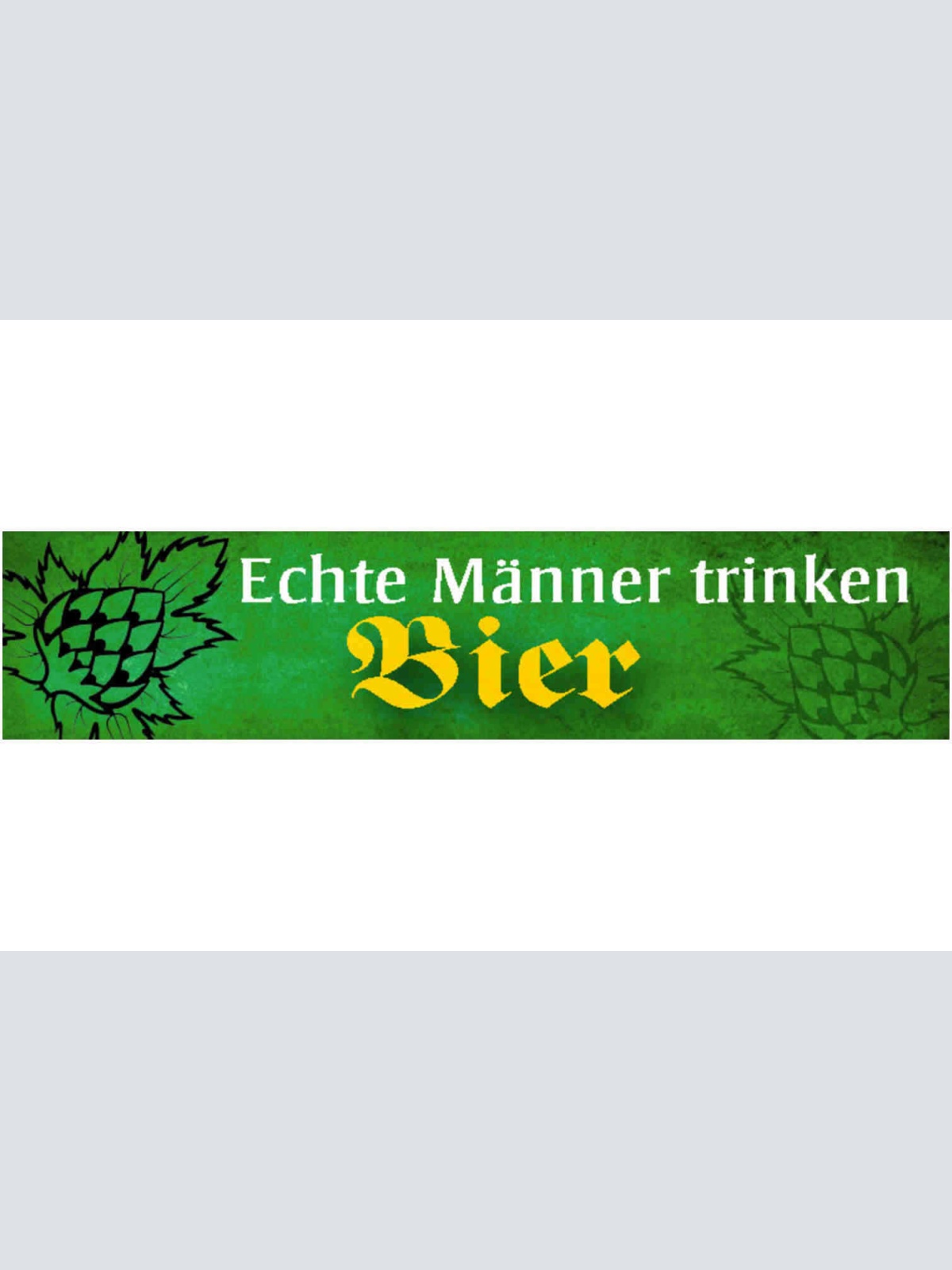 Schild Echte Männer Trinken Bier Alkohol Glas Lokal Bar 46 x 10 Blech od. Holz