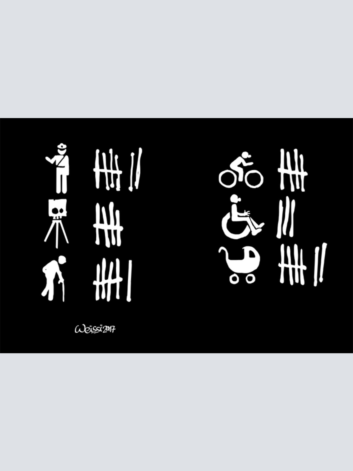 Schild Spruch Strickliste Polizisten Radar Alte Radfahrer Rollstuhlfahrer  JW