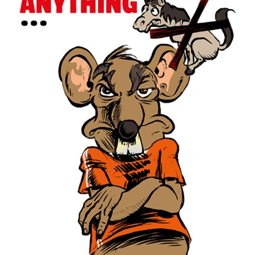 Schild Spruch Don't tell me anything from the horse Erzähl mir nichts vom JW