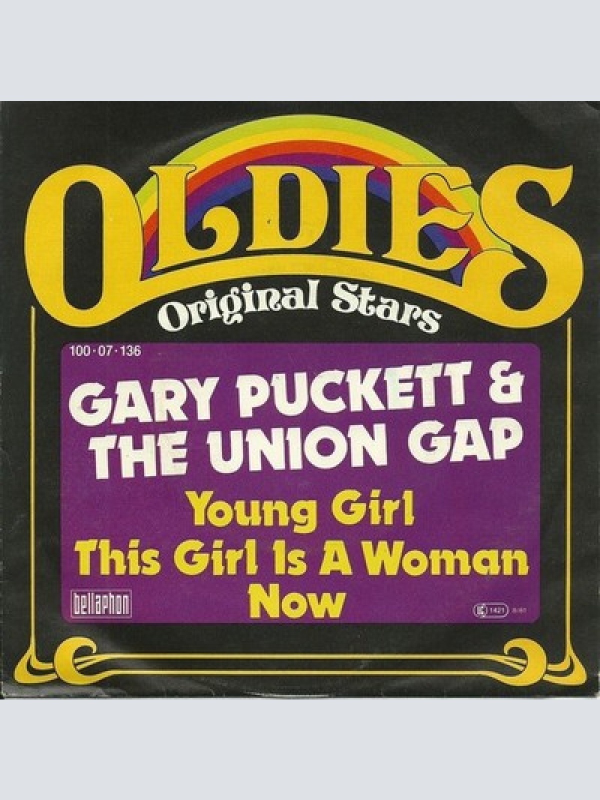 7", Single Gary Puckett & The Union Gap - Young Girl / This Girl Is A Woman Now