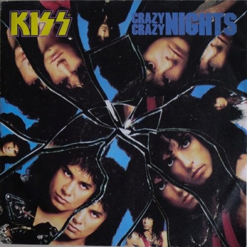 7", Single Kiss - Crazy Crazy Nights