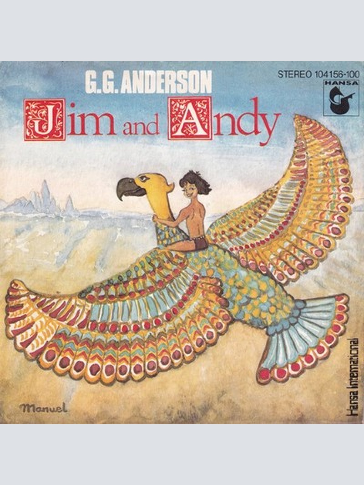 7", Single G.G. Anderson - Jim And Andy