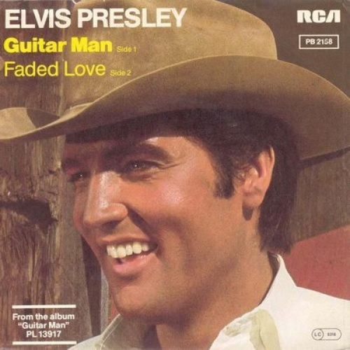 7", Single Elvis Presley - Guitar Man