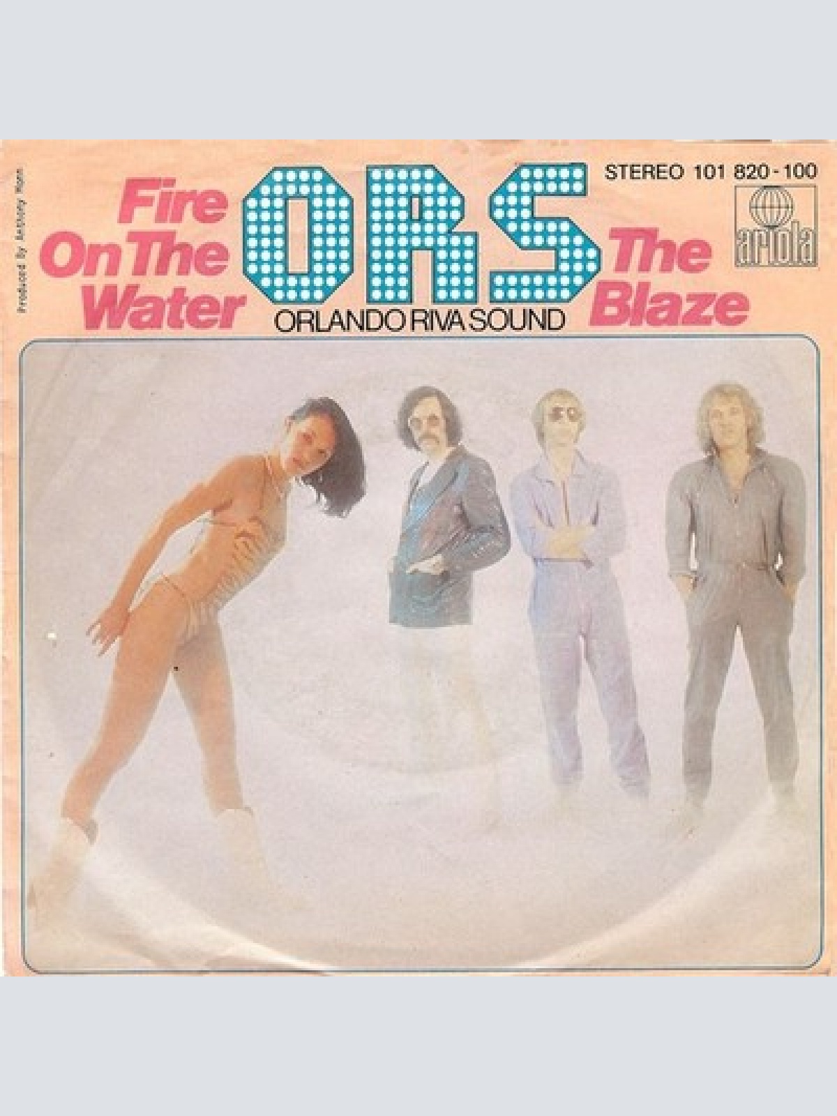 7", Single O.R.S. (Orlando Riva Sound) - Fire On The Water / The Blaze