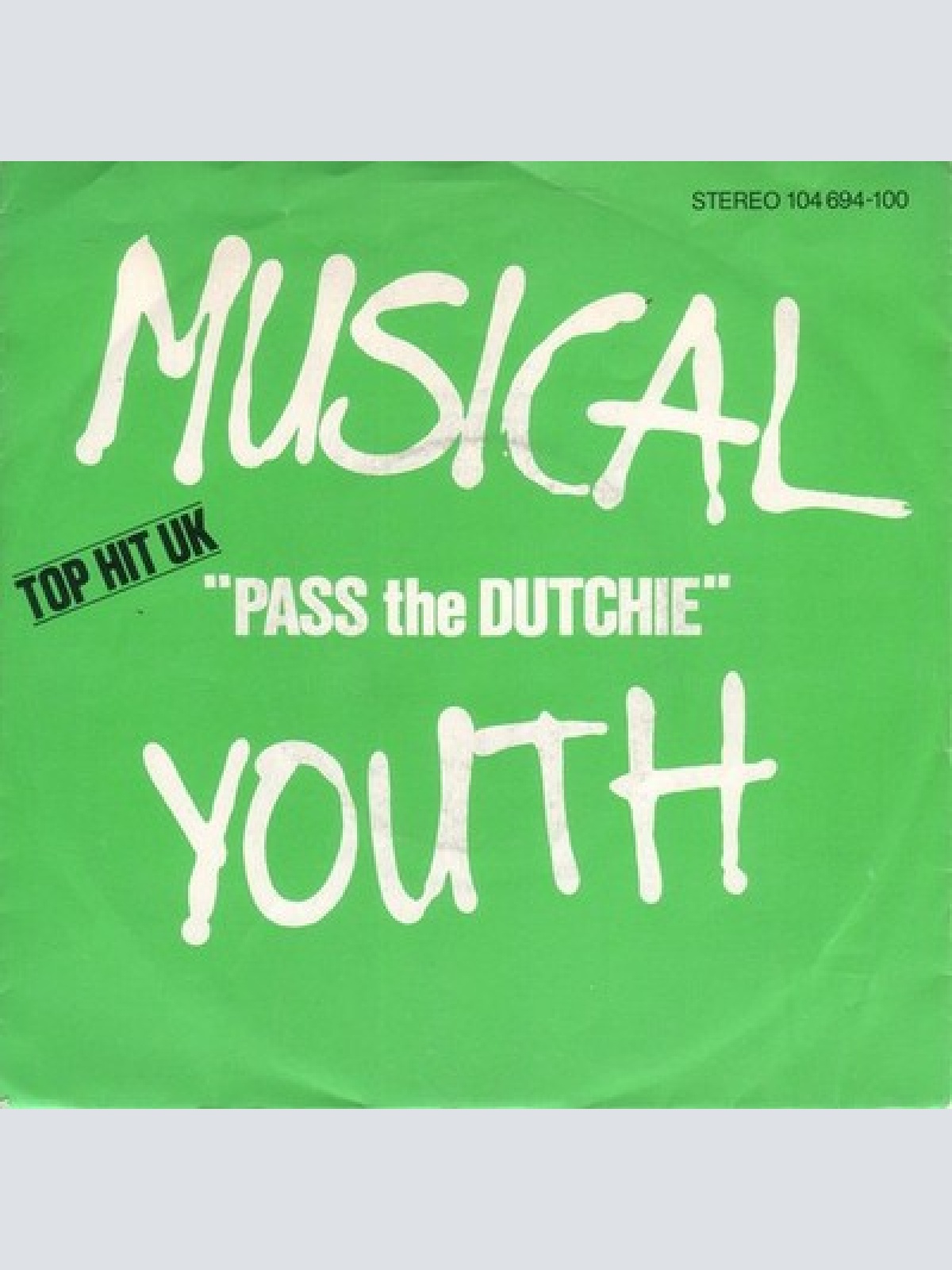 7", Single Musical Youth - Pass The Dutchie