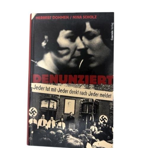 Denunziert: Jeder tut mit. Jeder denkt nach. Jeder meldet jeder tut mit. Jeder d