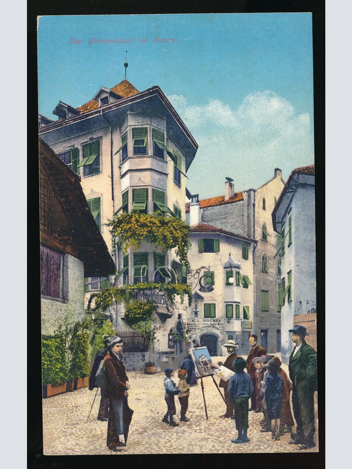 AK aus Bozen das Batzenhäusl Italien (539)