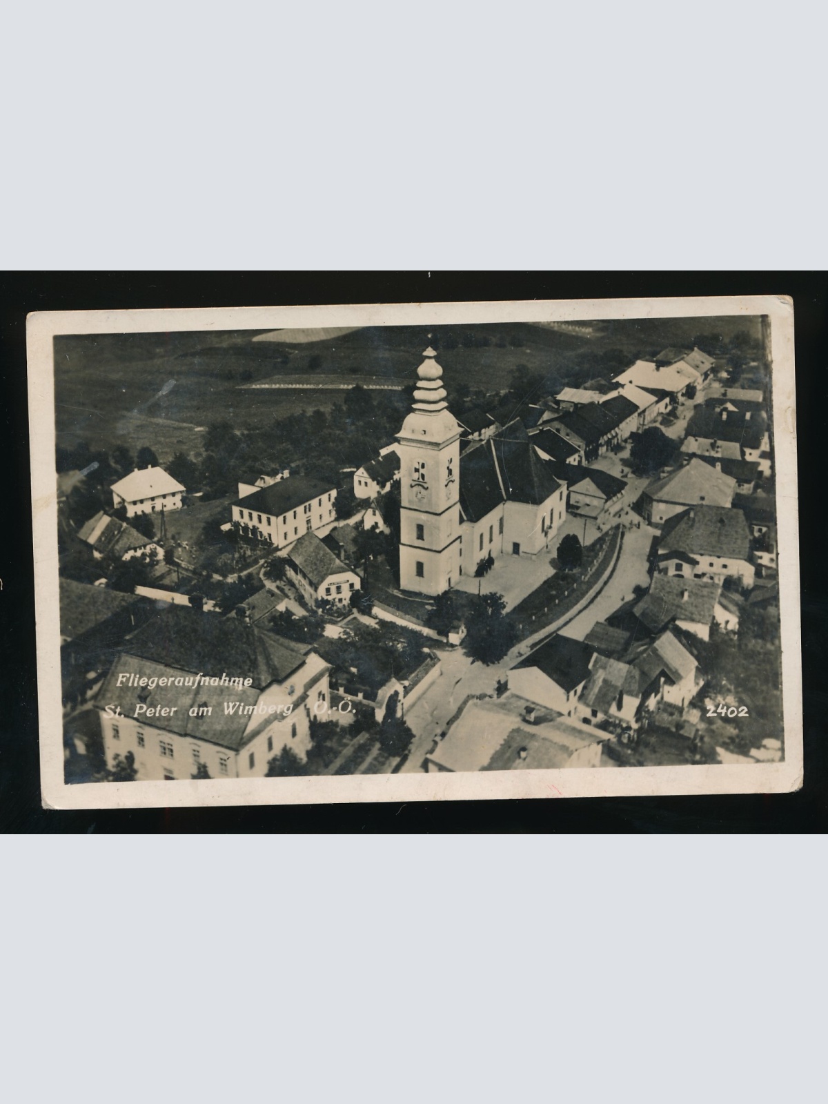 AK aus St.Peter am Wimberg Fliegeraufnahme Österreich (430)