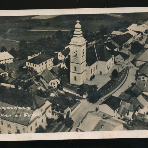 AK aus St.Peter am Wimberg Fliegeraufnahme Österreich (430)