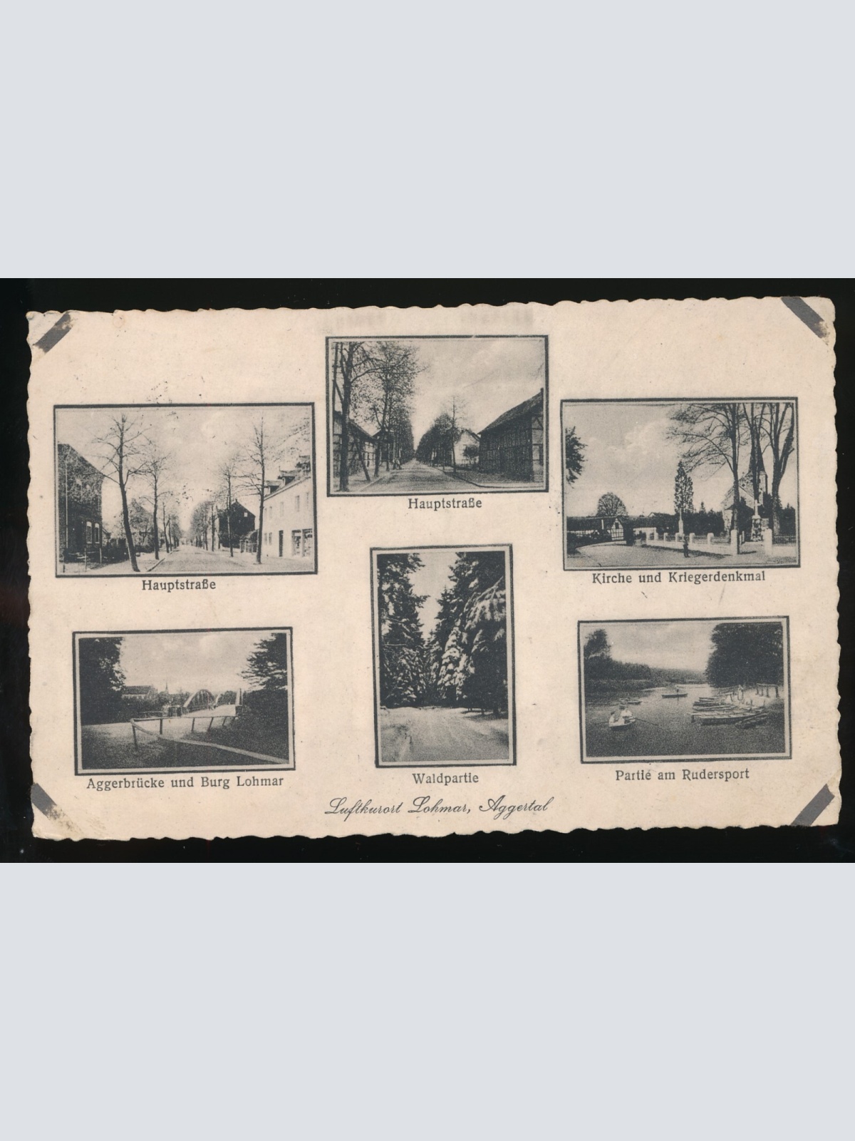 Mehrbild-Karte aus Lohmar Aggertal Nordrhein-Westfahlen (90)