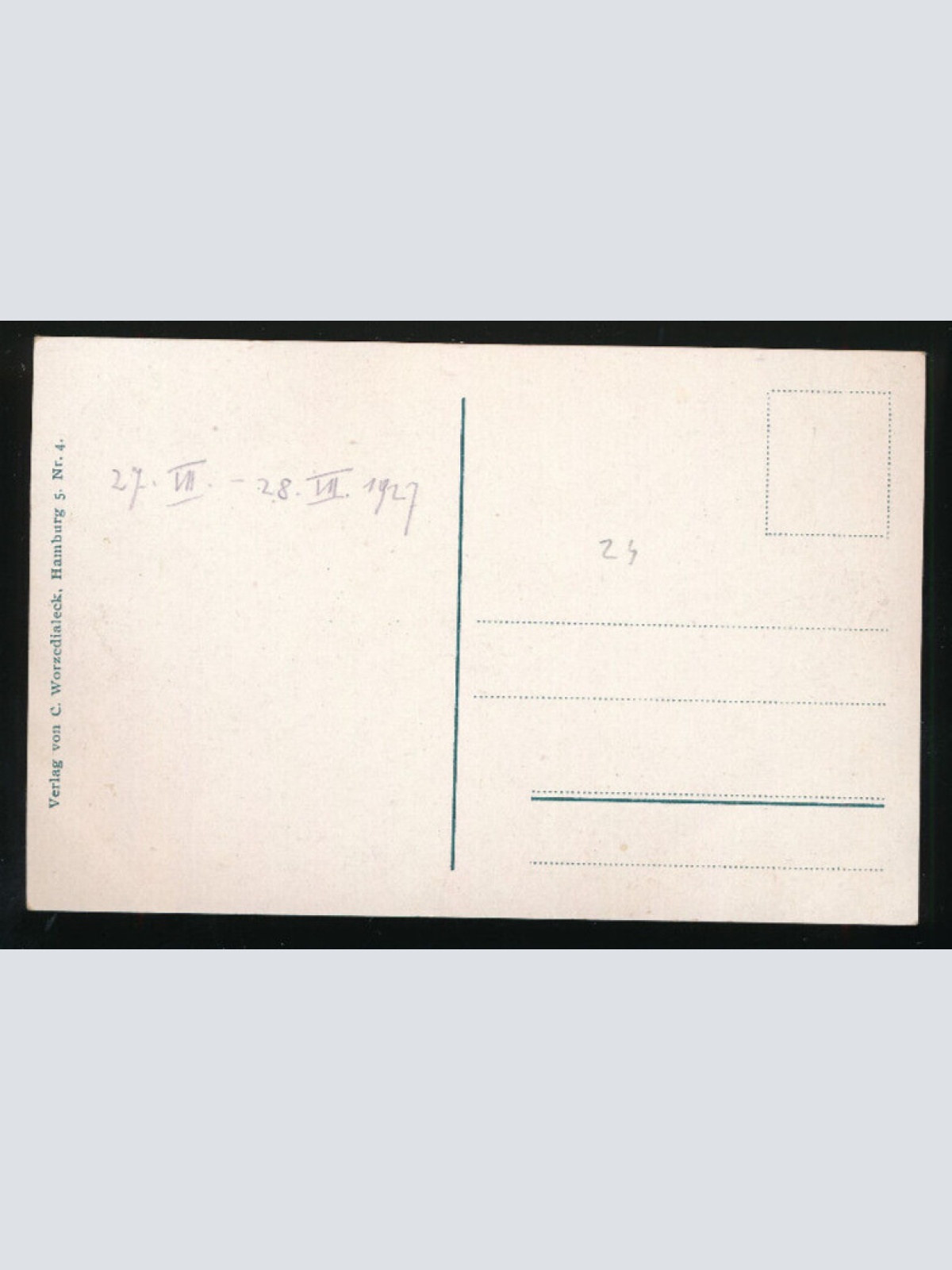 AK aus Helgoland, der Mönch Schleswig-Holstein (175)