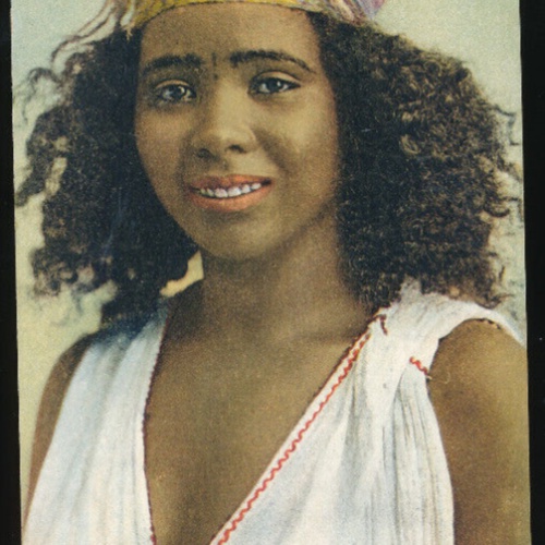 AK von einer jungen Afrikanerin Afrika (683)