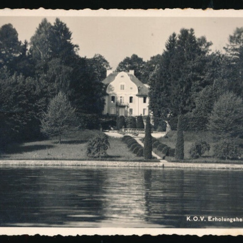 AK aus Attersee K.O.V. Erholungsheim Oberösterreich (736)
