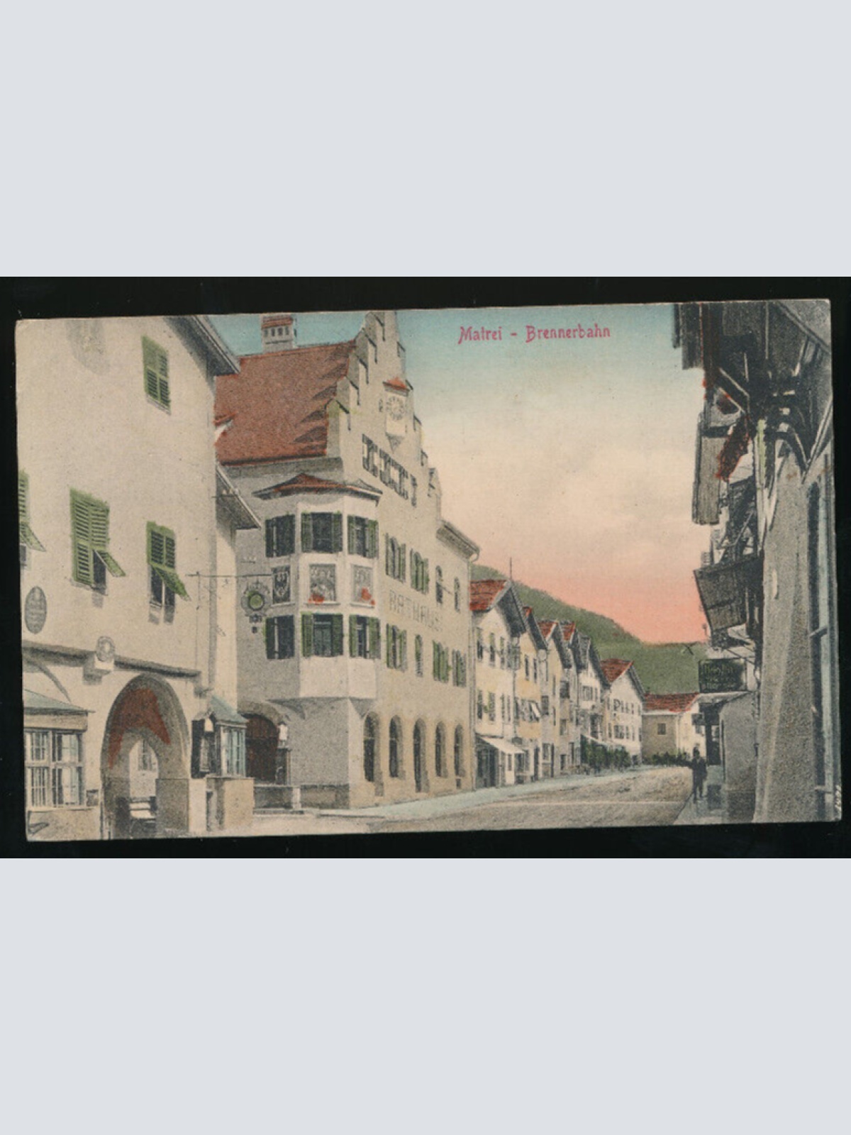 AK aus Matrei Brennerbahn Tirol (754)