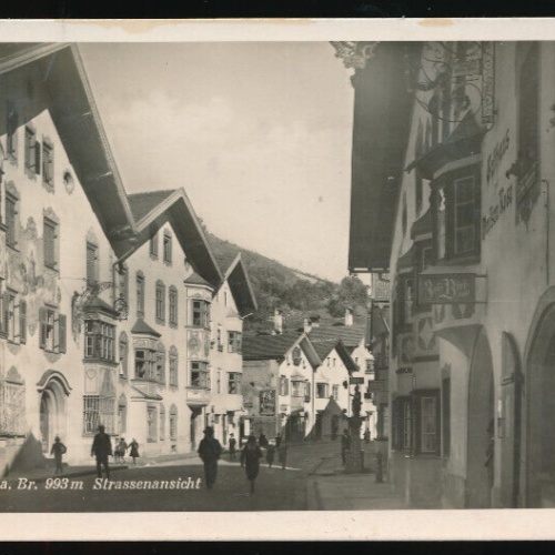 AK aus Matrei am Brenner Strassenansicht Tirol (757)