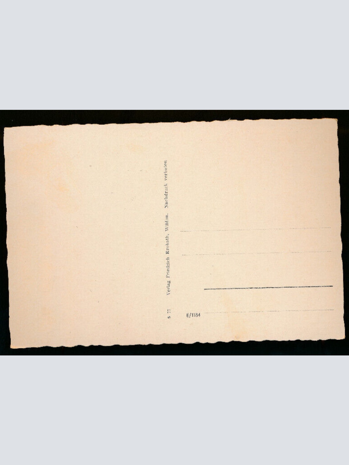 AK aus Marburg vom Feind Gesprengte Brücke 1941 (621)