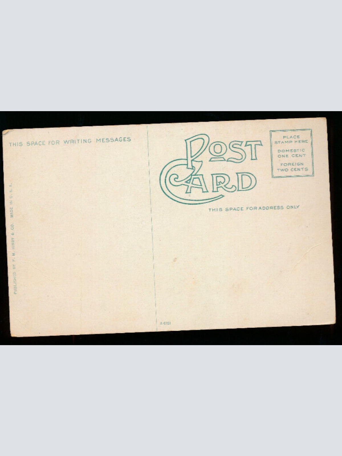 AK aus Columbia Baumwollplantage - Cotton Platform USA Amerika (622)