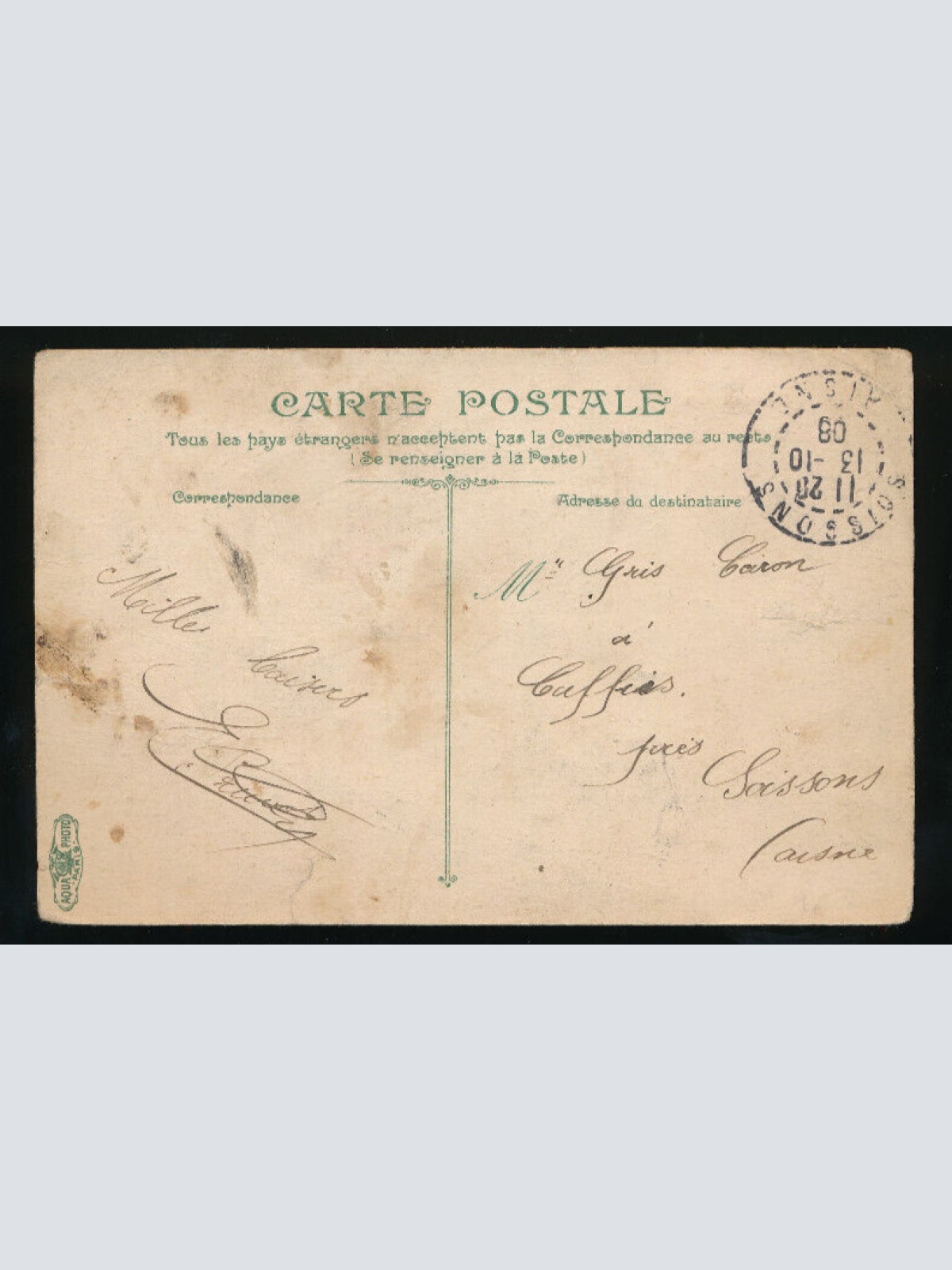 AK von den Infanterie Musiciens se préparant pour le concert (508)