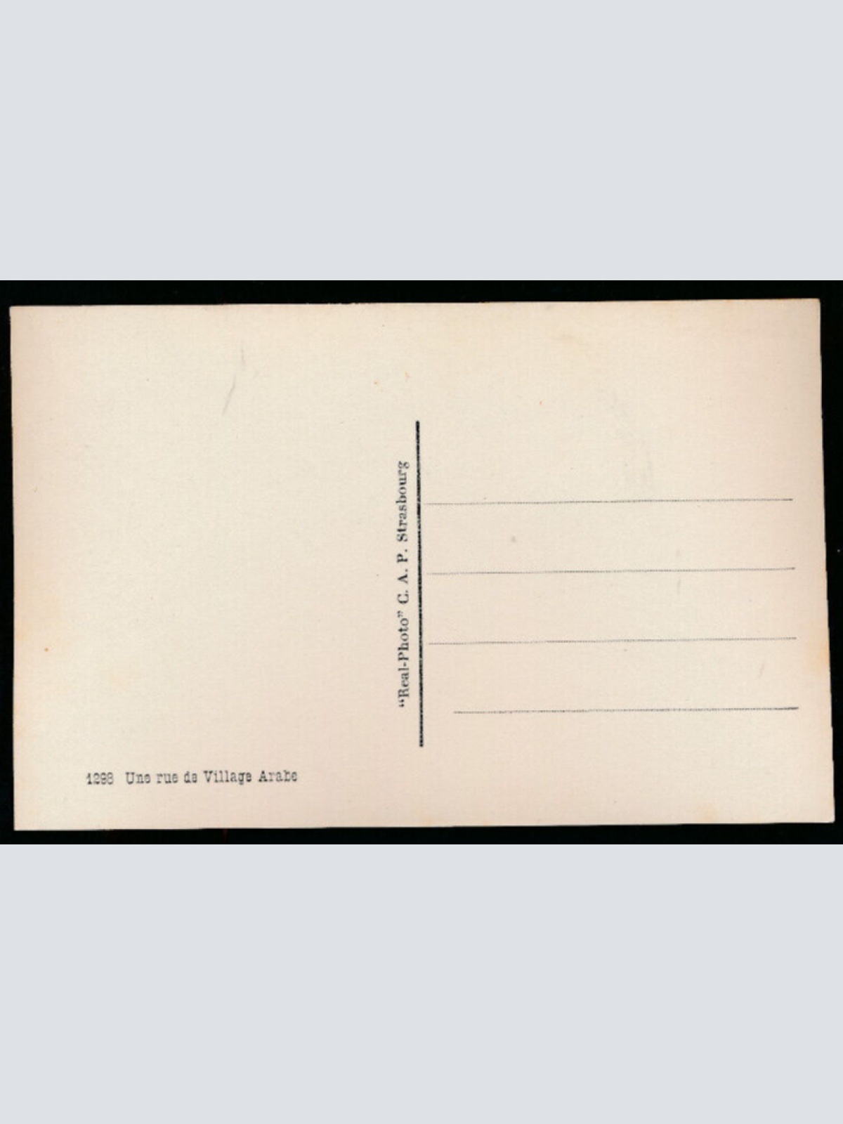 AK von einer Arabischen mit Kamel und Esel Dorfstraße Afrika (676)