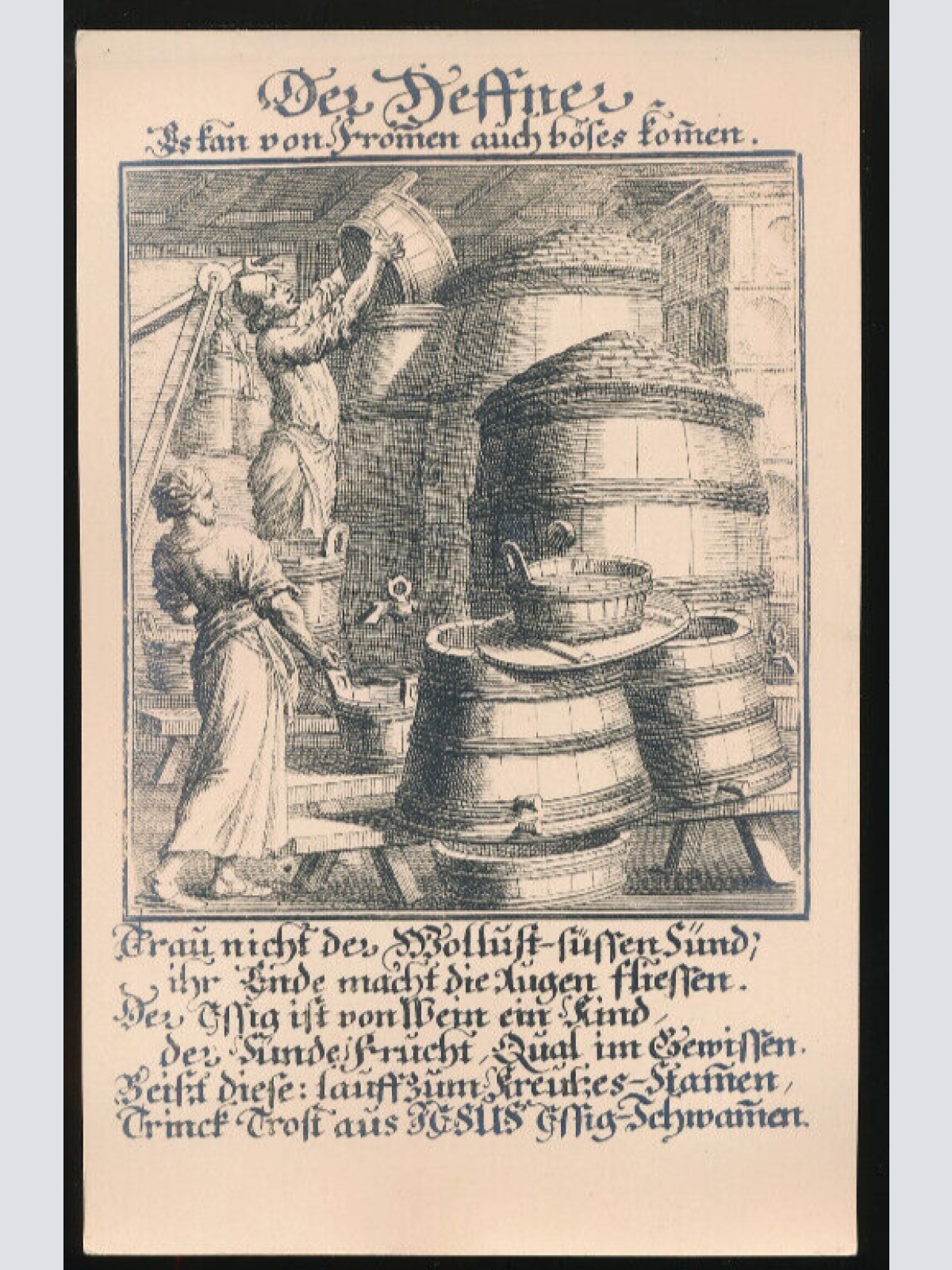 AK Berufe des Mittelalters, Weinbauer Winzer (698)