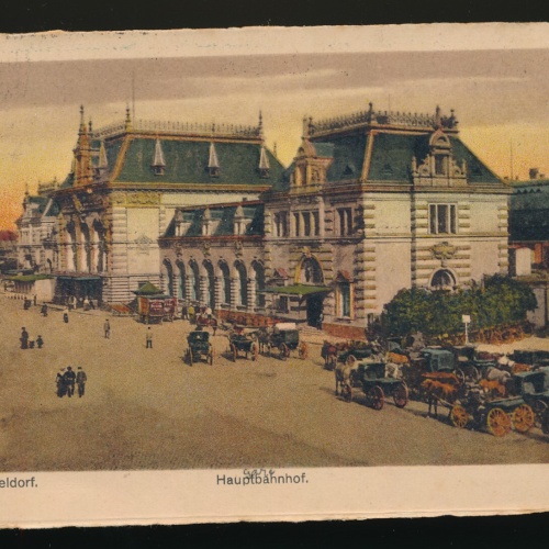 AK aus Düsseldorf mit Hauptbahnhof Deutschland Nordrhein-Westfahlen (99)