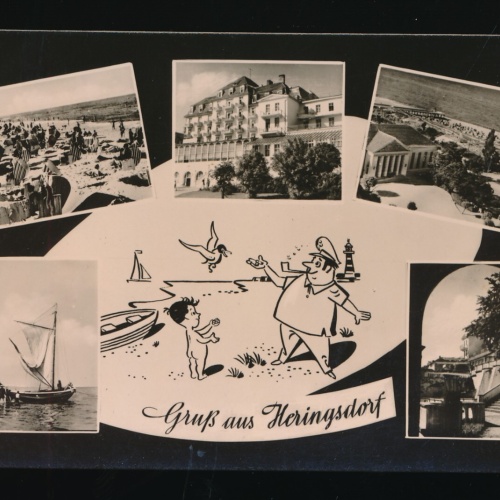 Mehrbild-Karte gruß aus Heringsdorf Mecklen-Vorpommern (174)