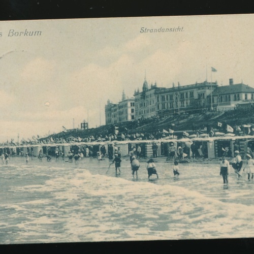 AK gruß aus Borkum Niedersachsen (173)